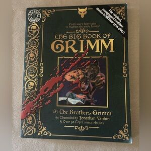 Big Book of Grimm Graphic Novel Illustrated Paradox Press Fairy Tales Book